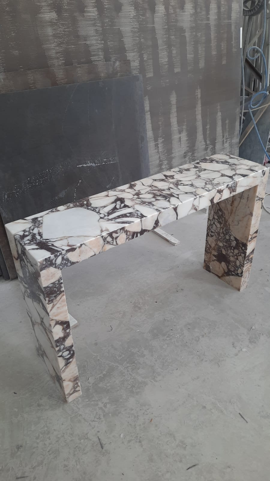 Calacatta Viola Marble Console Table