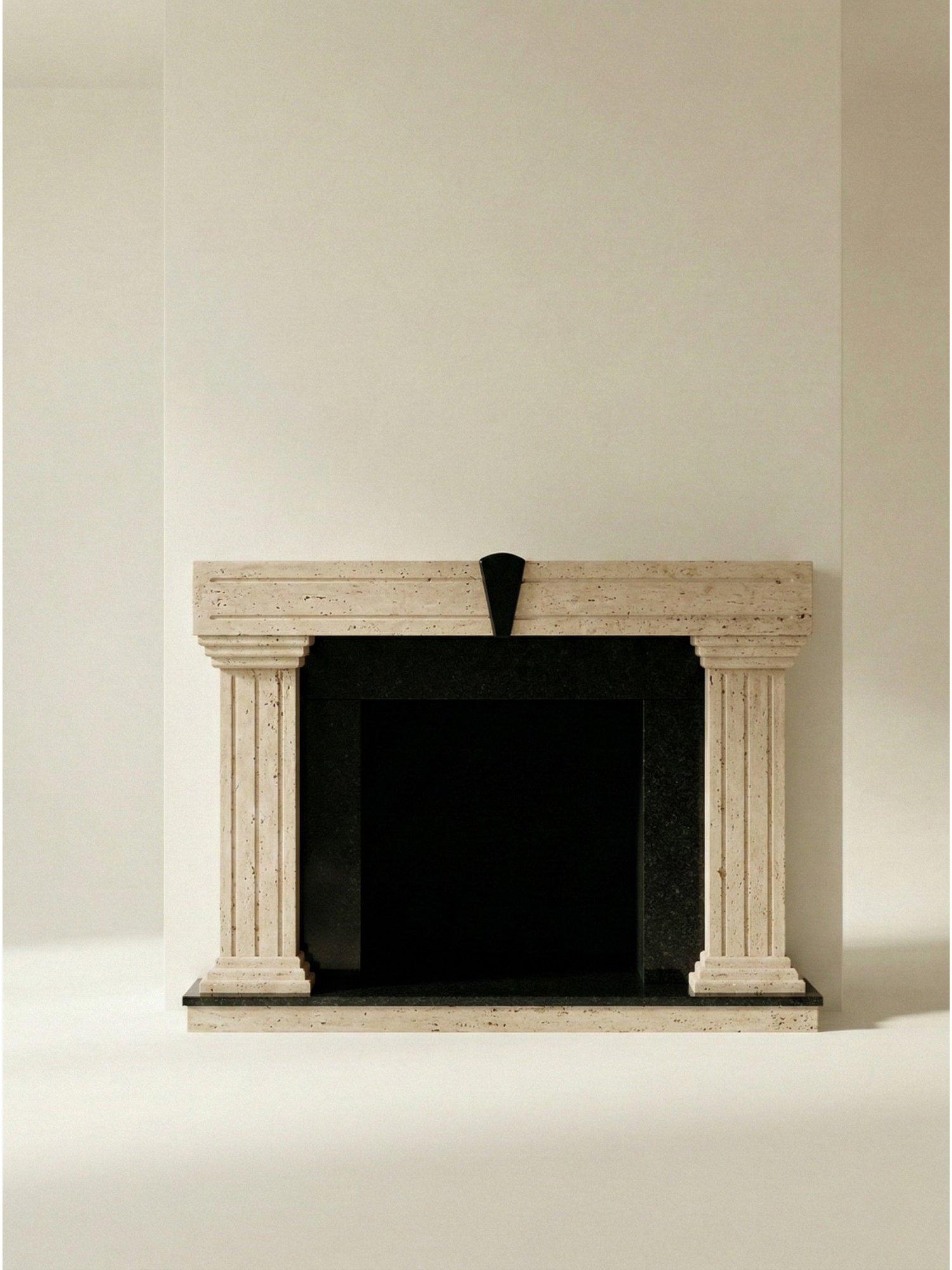 Travertine Fireplaces
