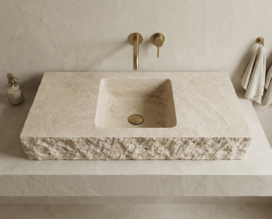 Travertine Sink