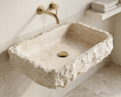Travertine Sink