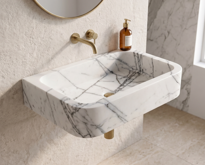 Modern Lilac Marble Sink