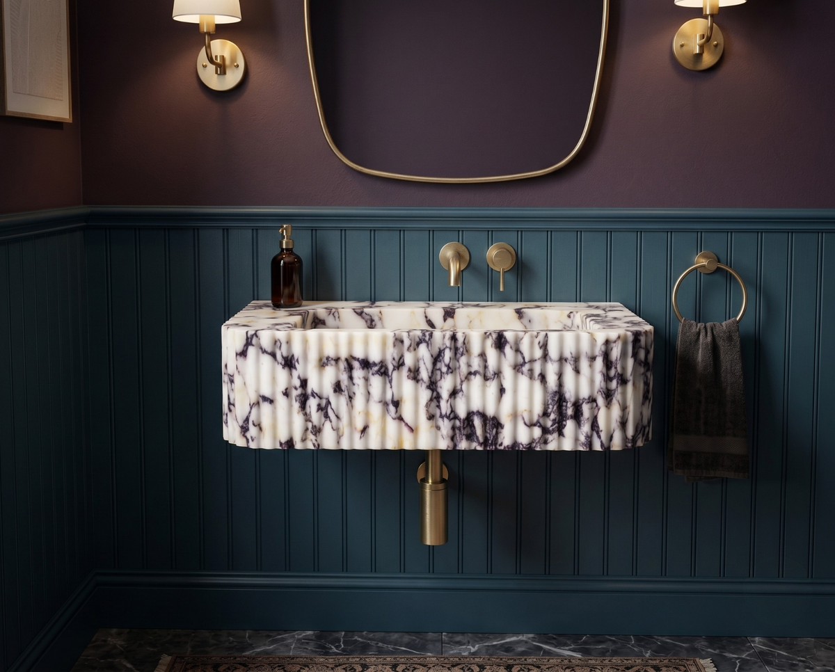 Calacatta Marble Sink