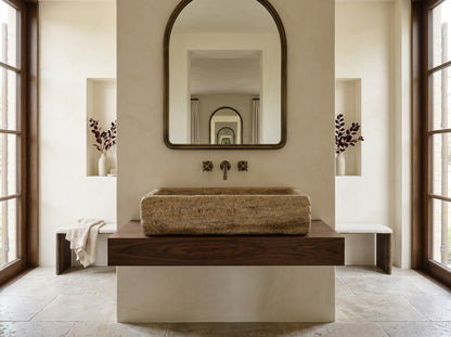 Organic Hand Carved Sink