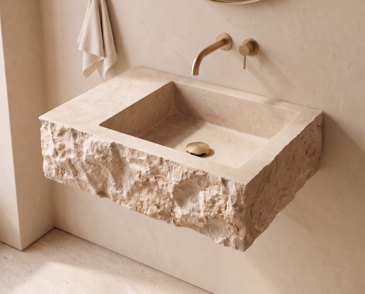 Travertine Sink