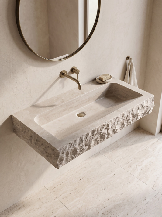Travertine Marble Sink