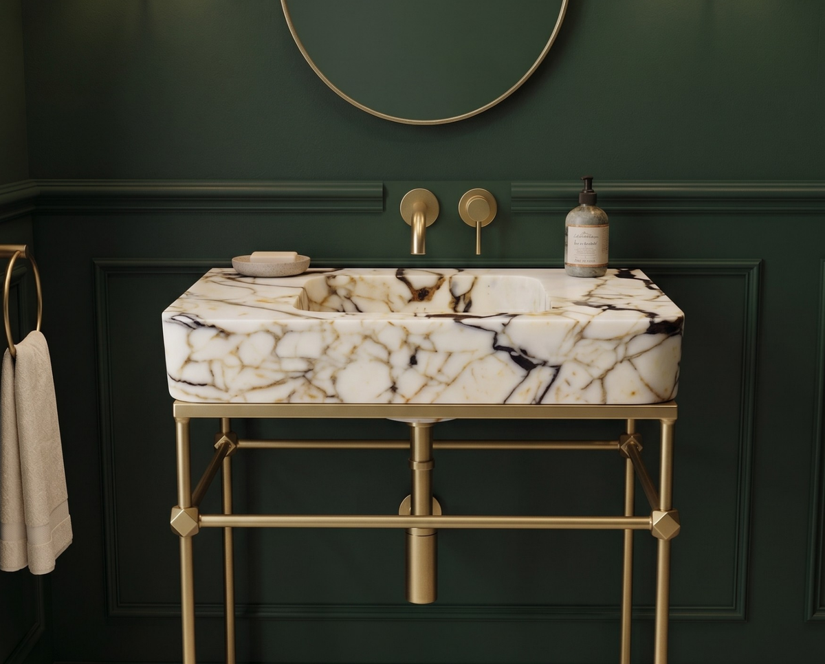 Calacatta Marble Sink
