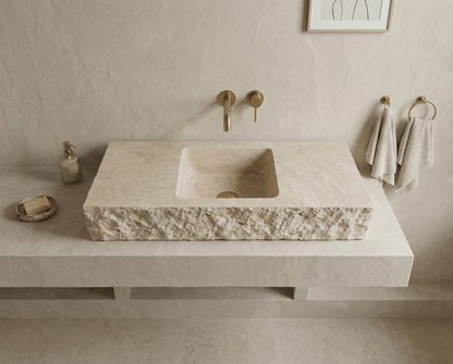 Travertine Sink