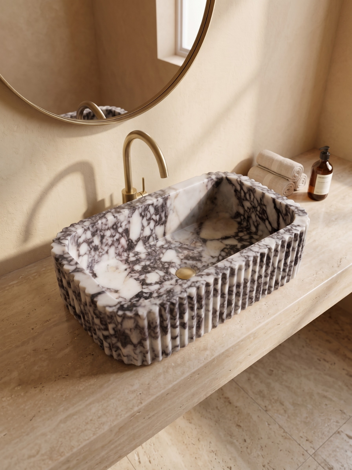 Calacatta Marble Sink
