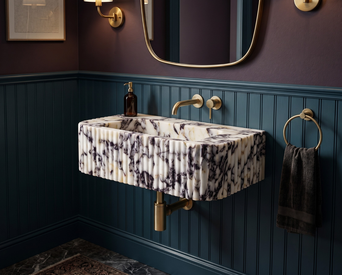 Calacatta Marble Sink