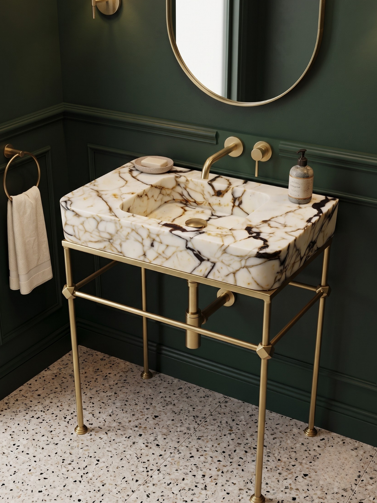 Calacatta Marble Sink