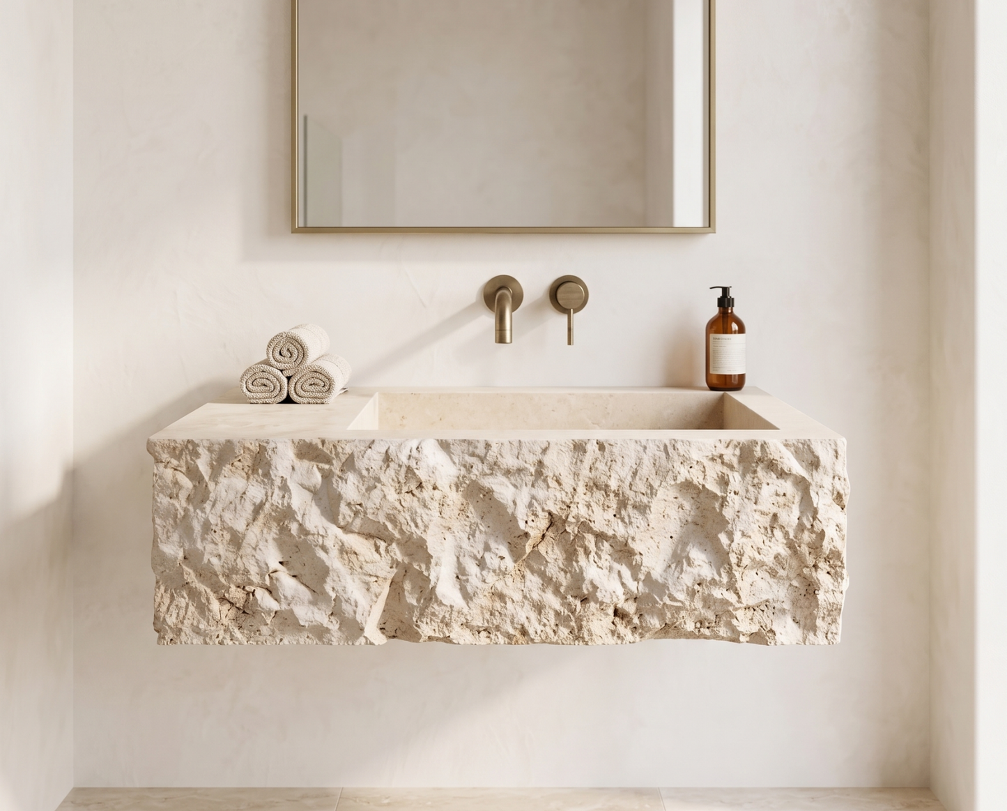 Travertine Marble Sink
