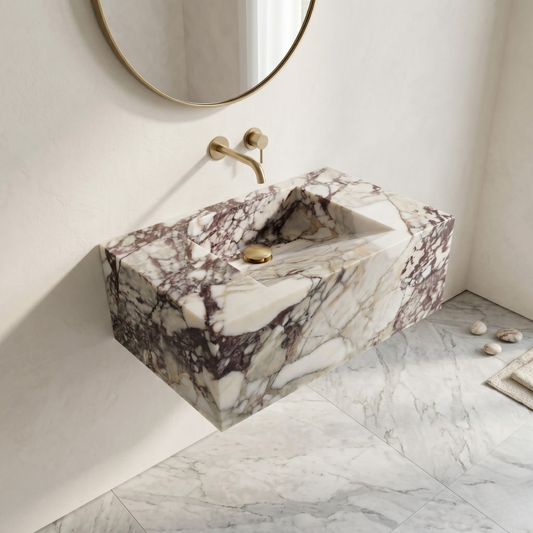 Calacatta Monet Marble Sink