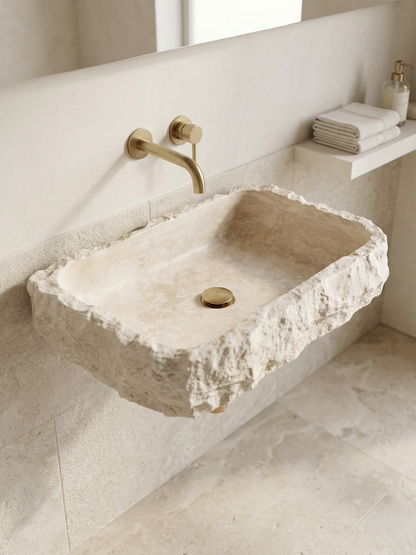 Travertine Sink