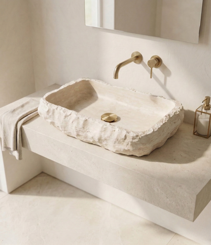 Travertine Sink