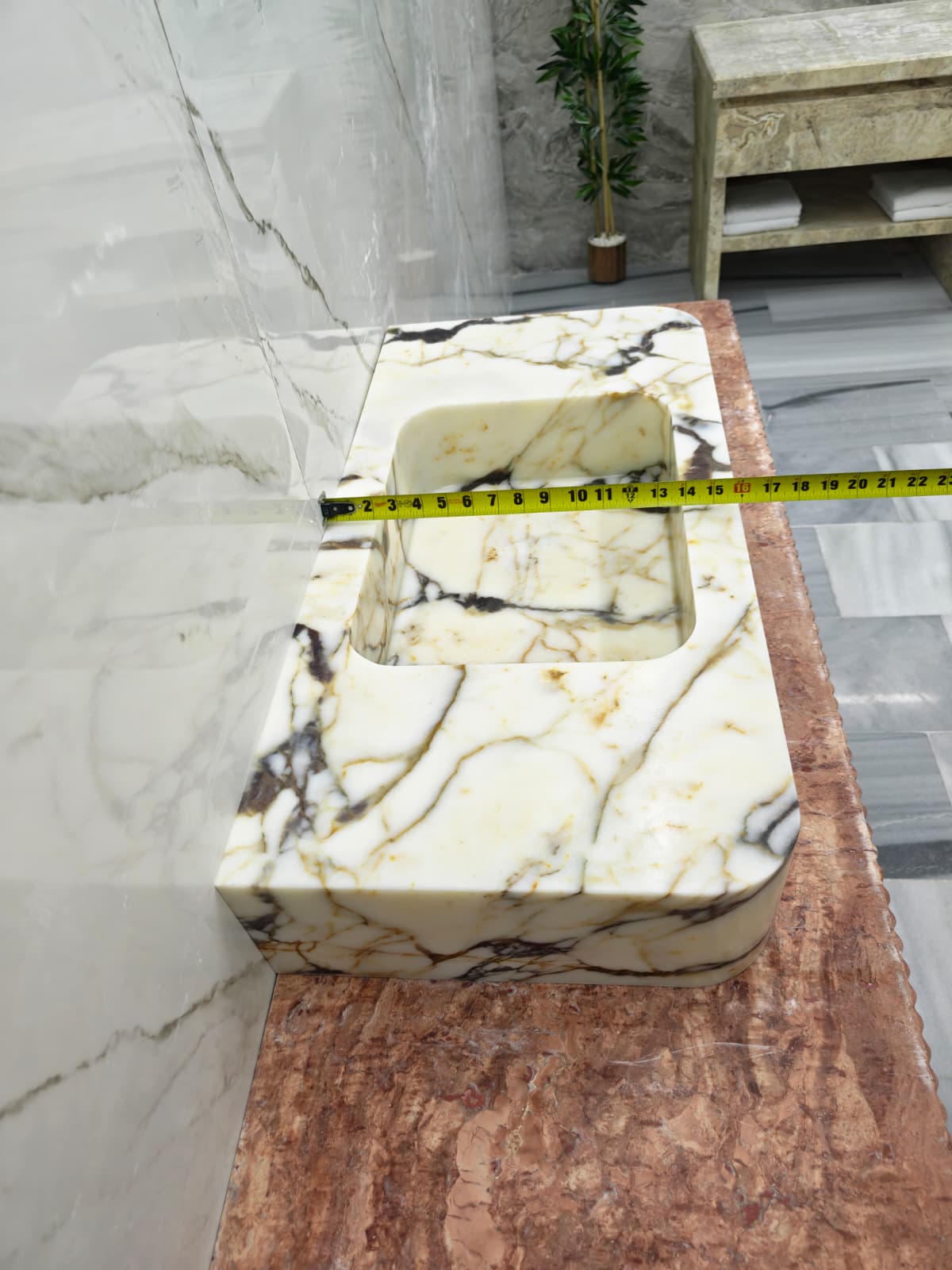 Calacatta Marble Sink