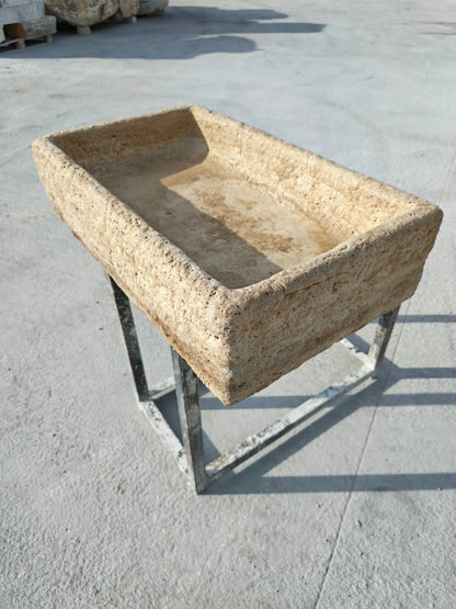 Organic Hand Carved Sink
