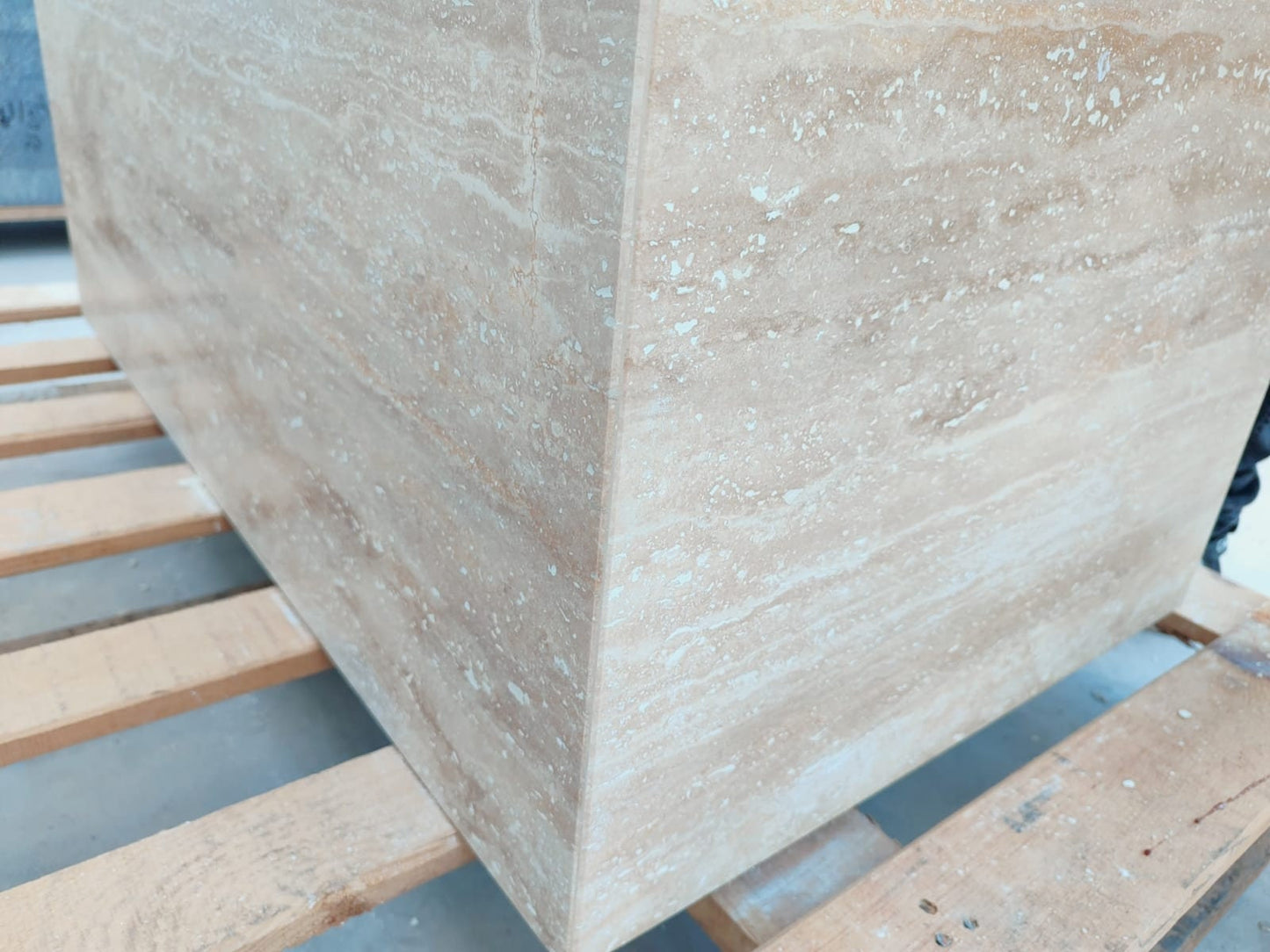 Travertine Rectangular Coffee Table