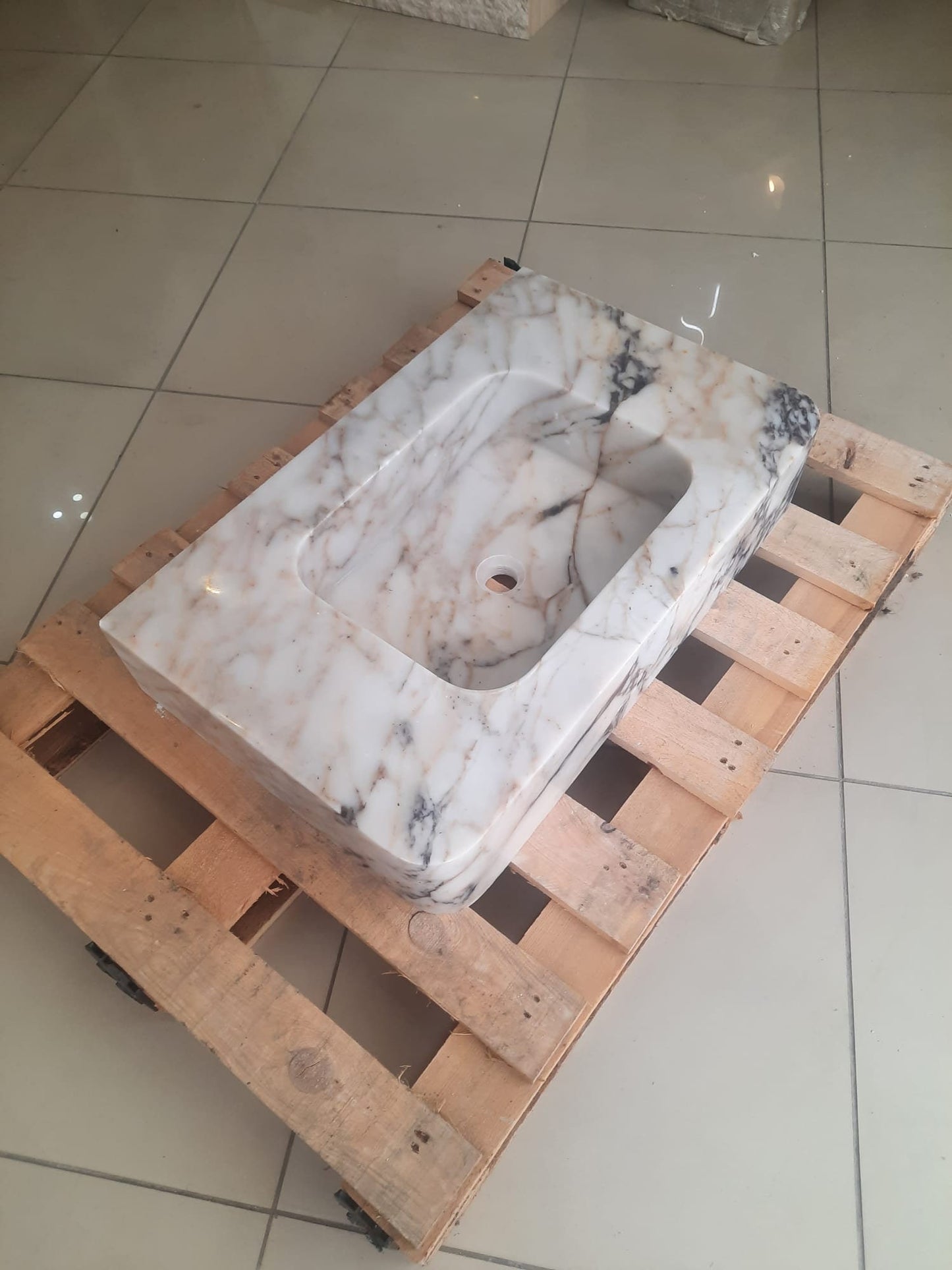 Calacatta Marble Sink