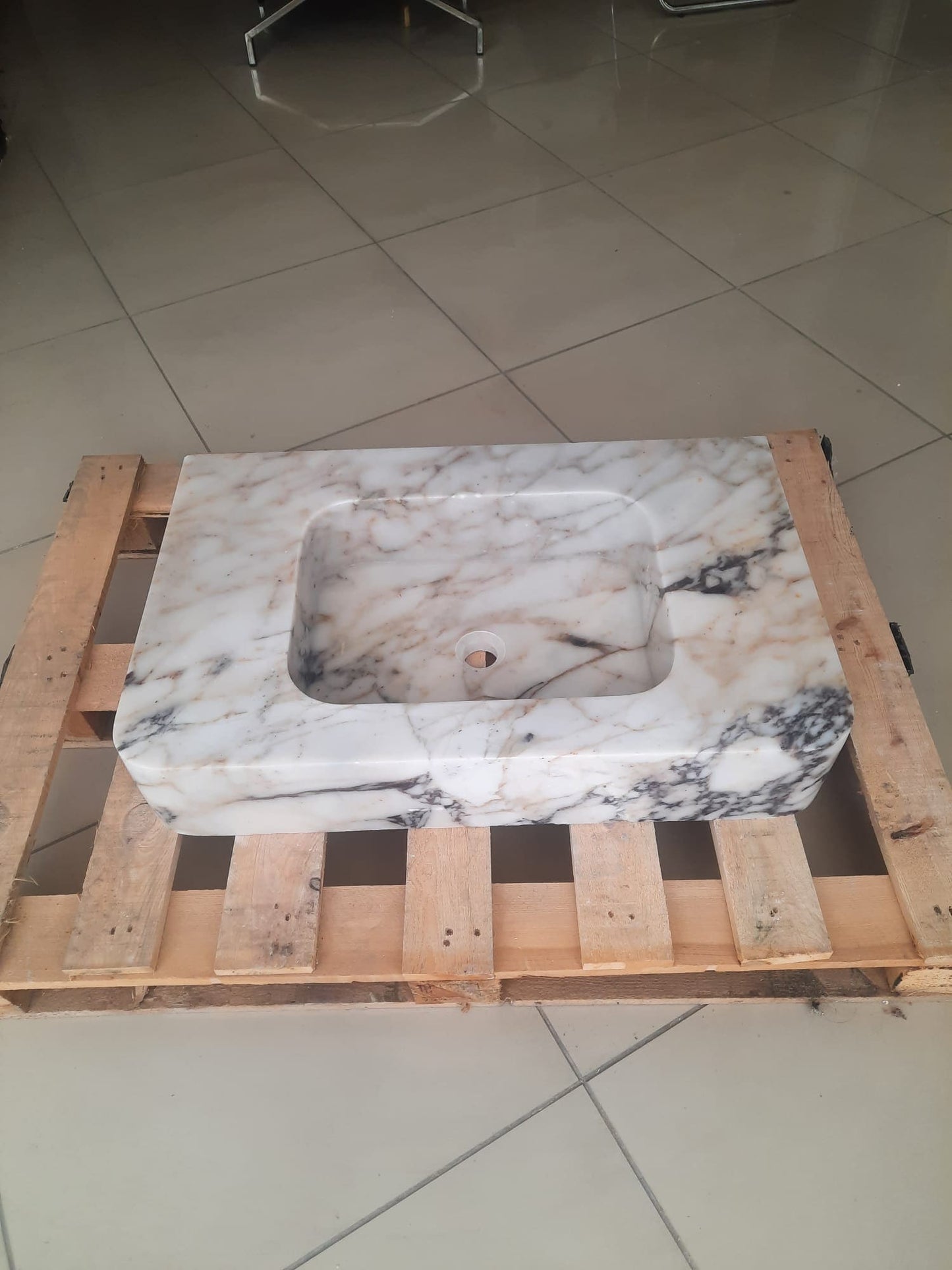 Calacatta Marble Sink