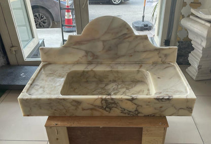 Calacatta Viola Marble Sink