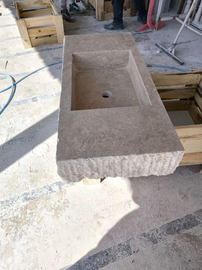 Travertine Marble Sink