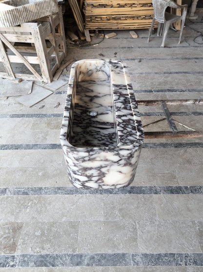 Calacatta Viola Marble Sink