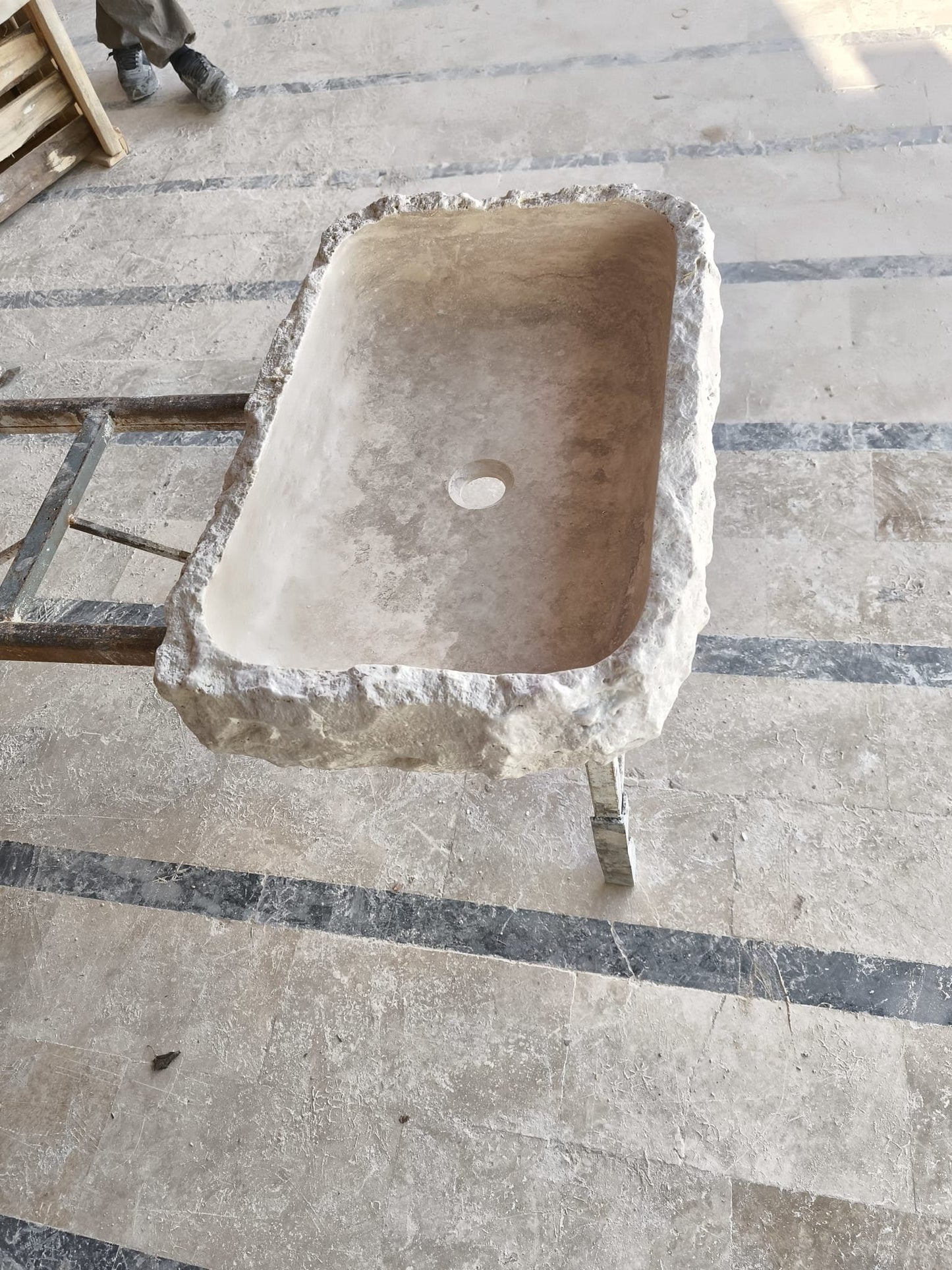 Travertine Sink