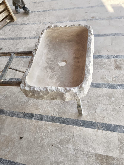 Travertine Sink