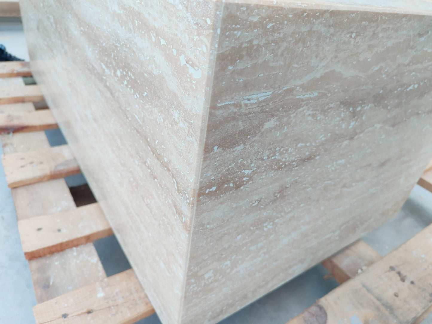 Travertine Rectangular Coffee Table