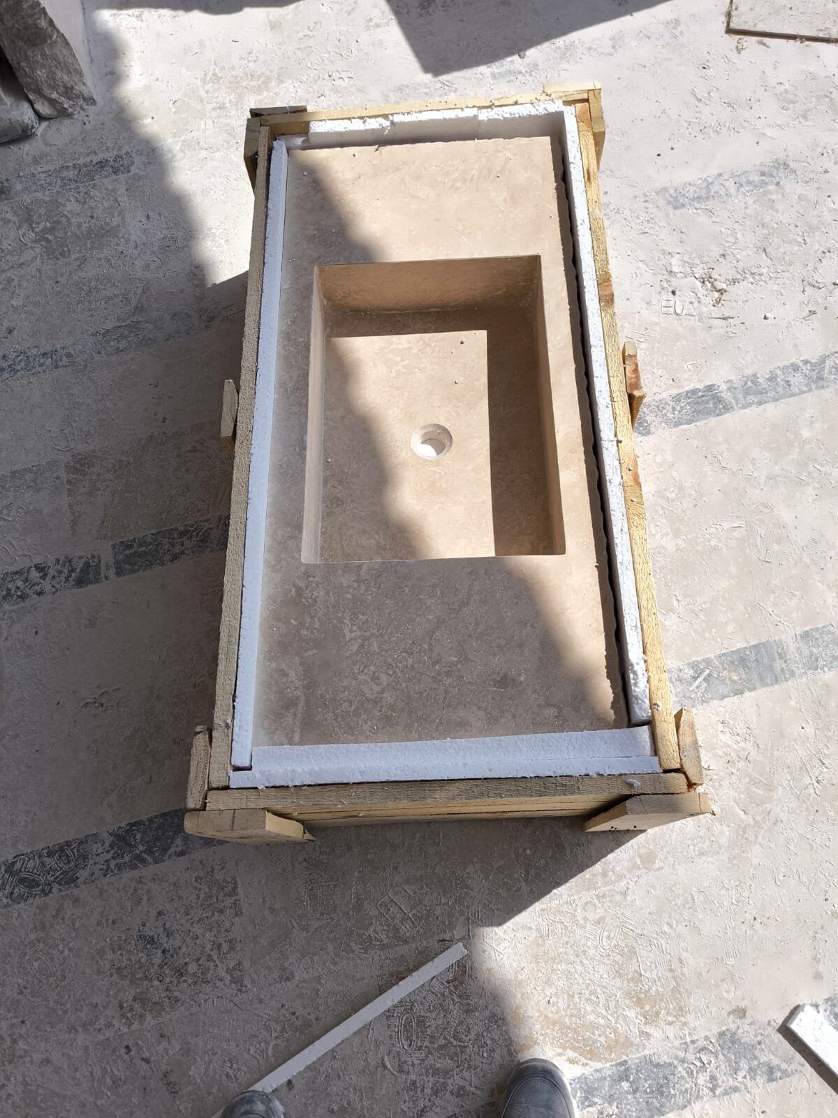 Travertine Marble Sink