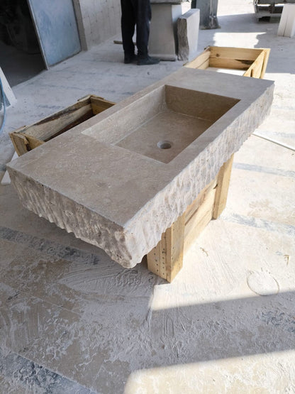 Travertine Marble Sink