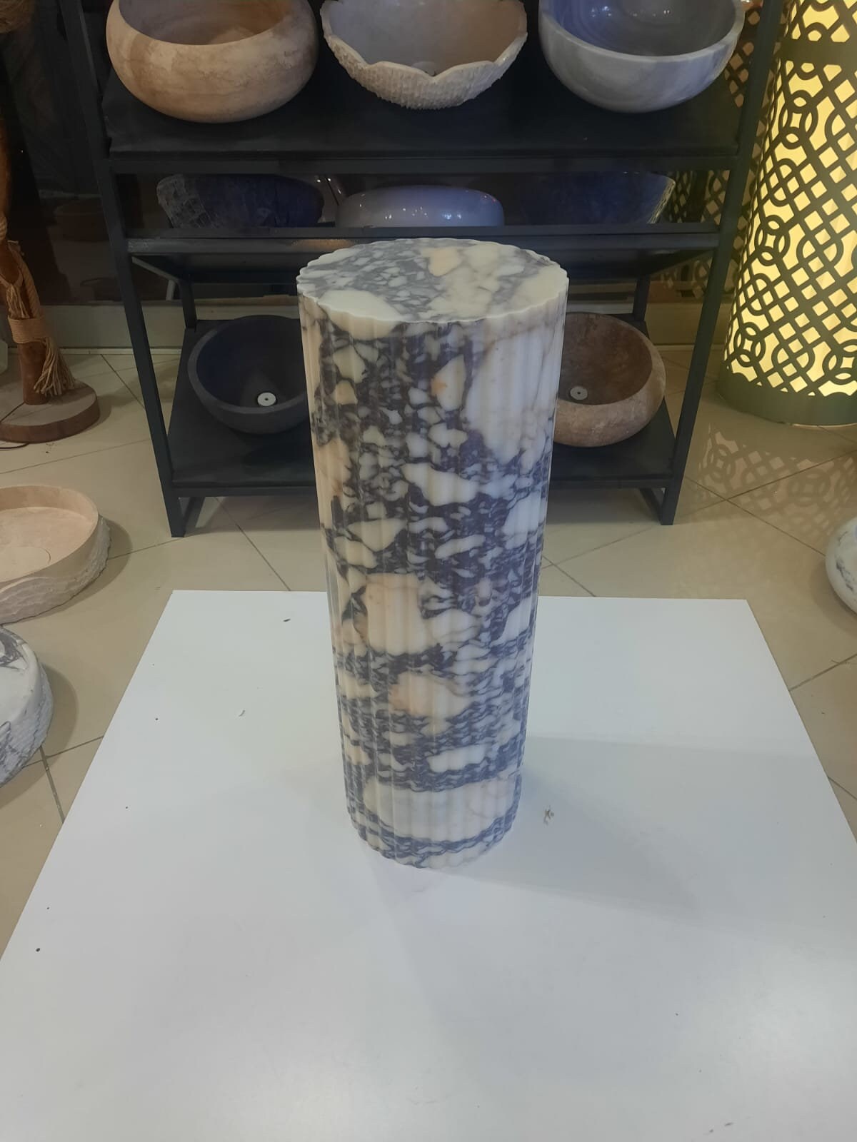 Calacatta Viola Side Table