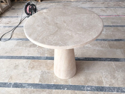 Travertine Plinth Coffee Table