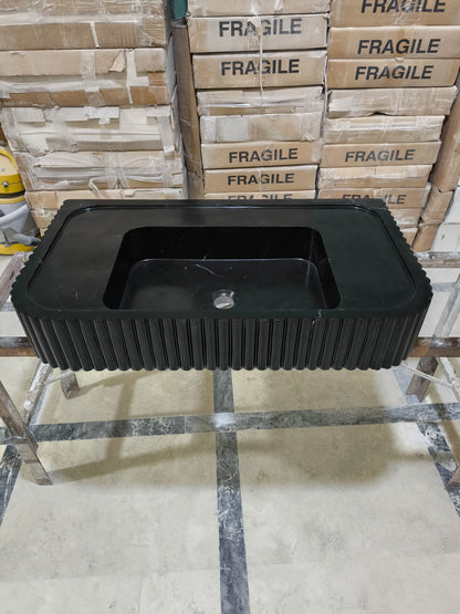 Nero Marquina Marble Sink