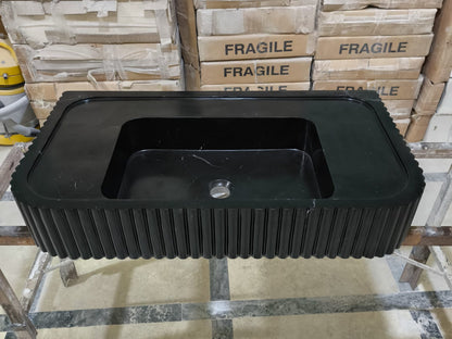 Nero Marquina Marble Sink