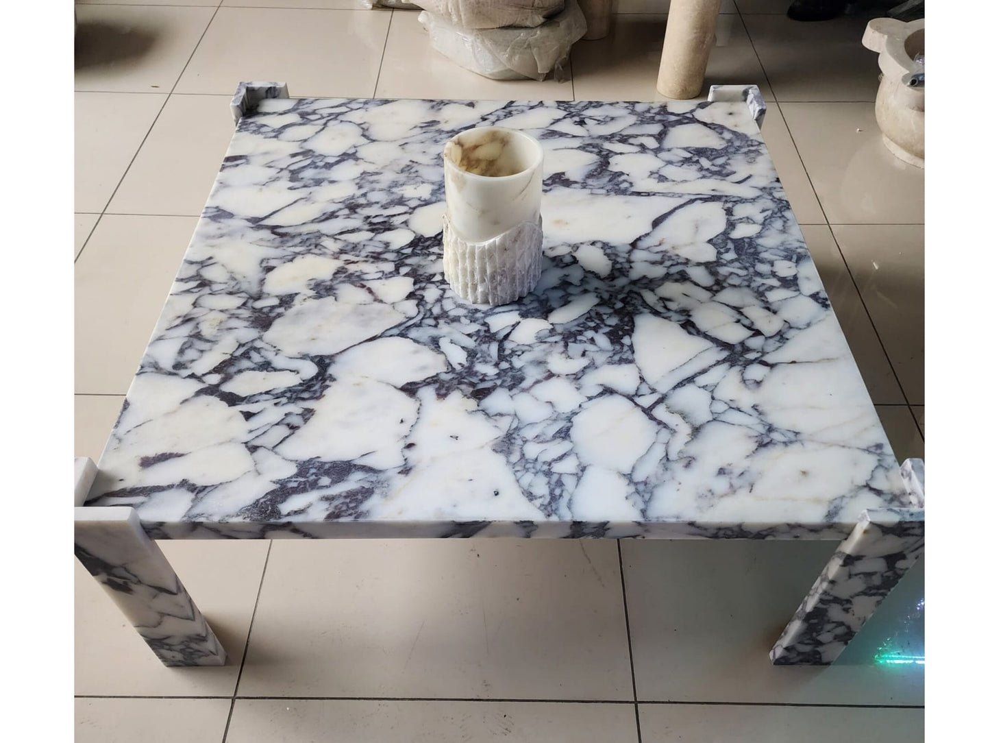 Calacatta Viola Marble Coffee Table