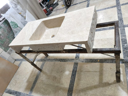 Travertine Sink