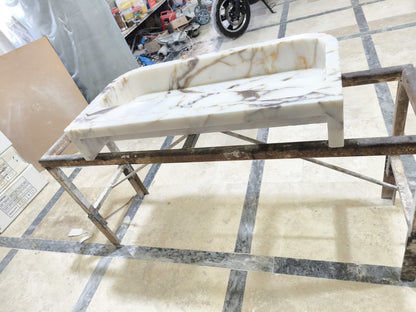 Calacatta Gold Marble Sink