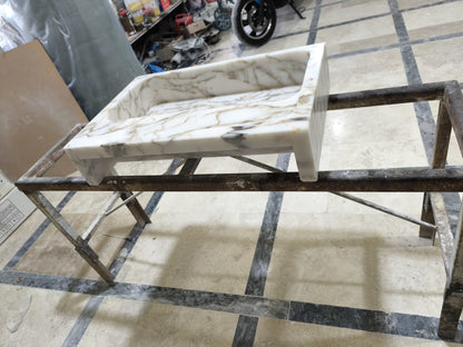 Calacatta Gold Marble Sink