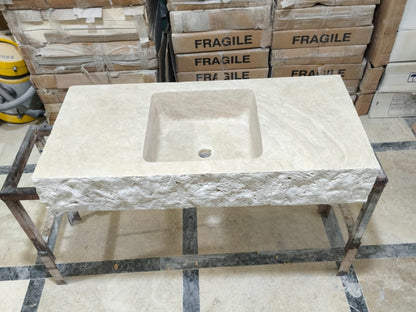 Travertine Sink