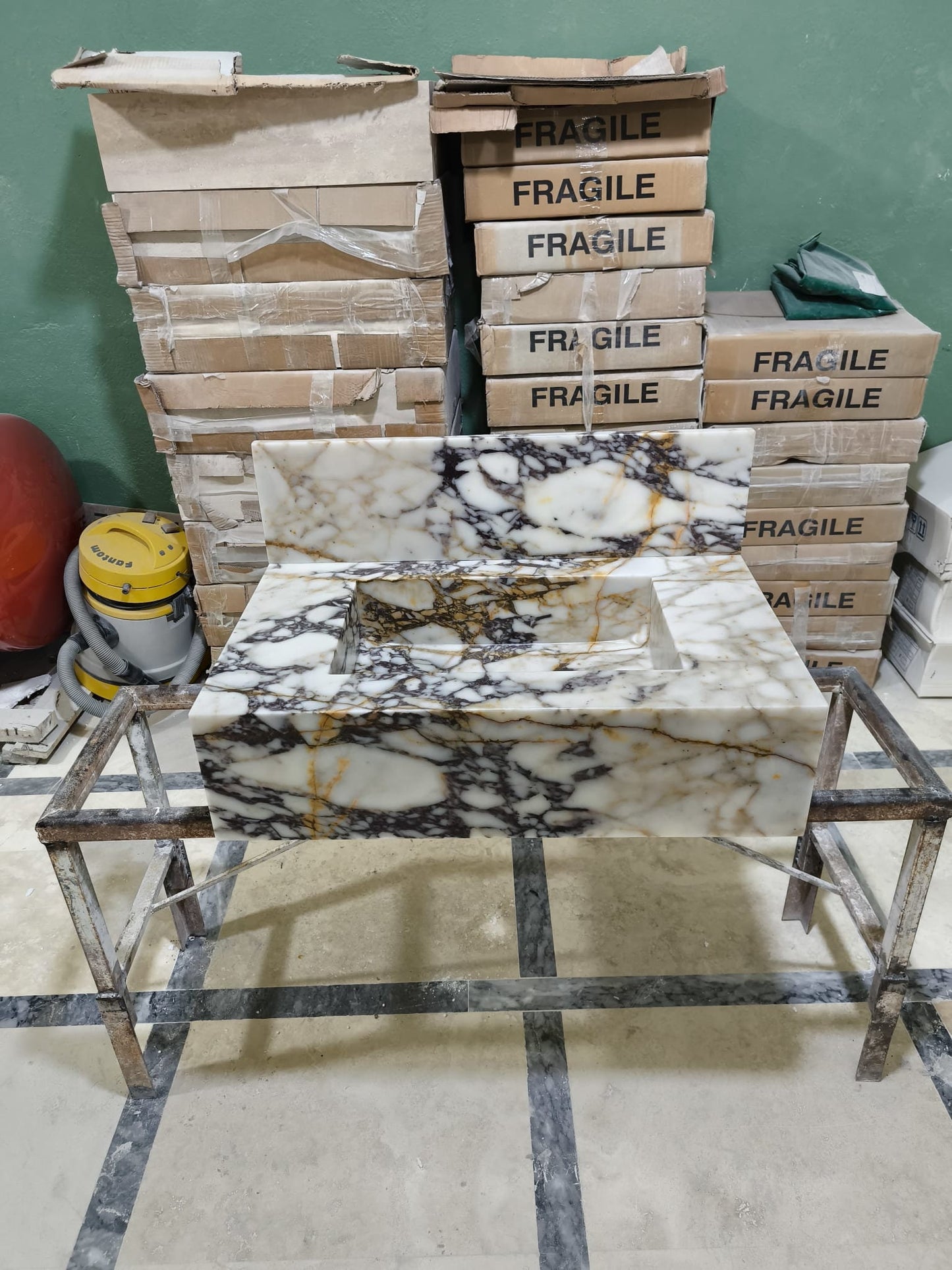 Calacatta Marble Sink
