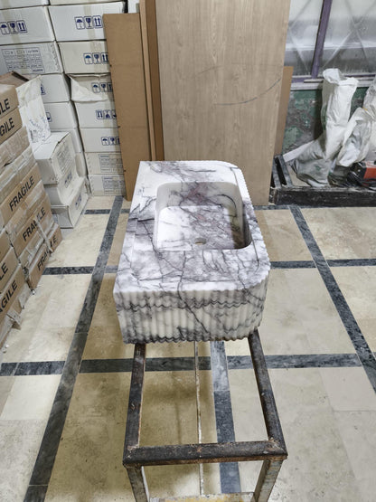 Lilac Marble Sink