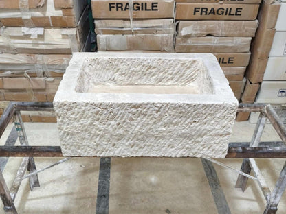 Rustic Travertine Marble Sink