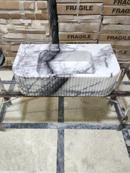 Lilac Marble Sink
