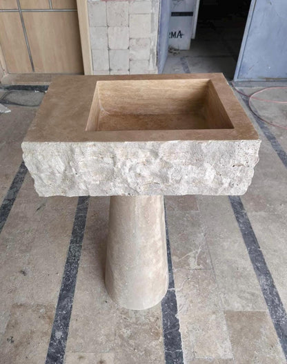 Travertine Sink