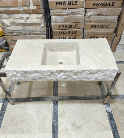 Travertine Sink
