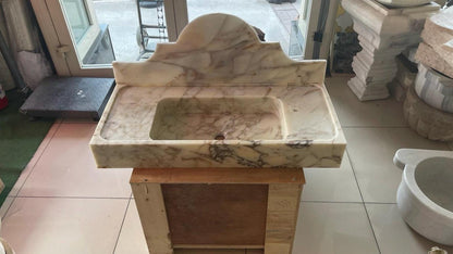 Calacatta Viola Marble Sink