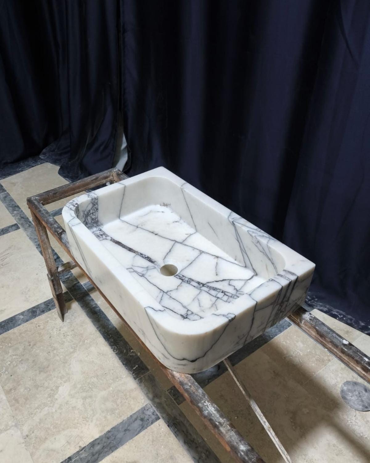 Modern Lilac Marble Sink