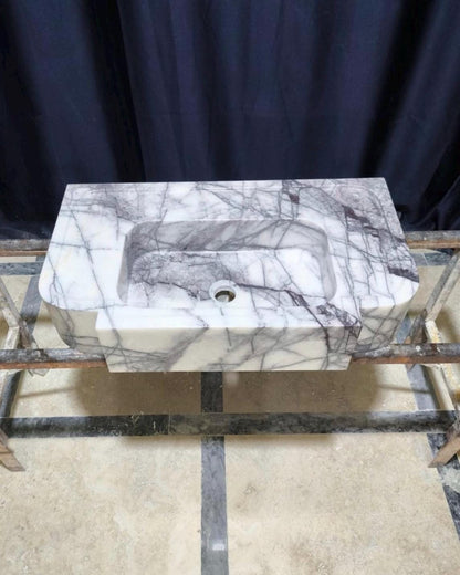 Lilac Marble Sink