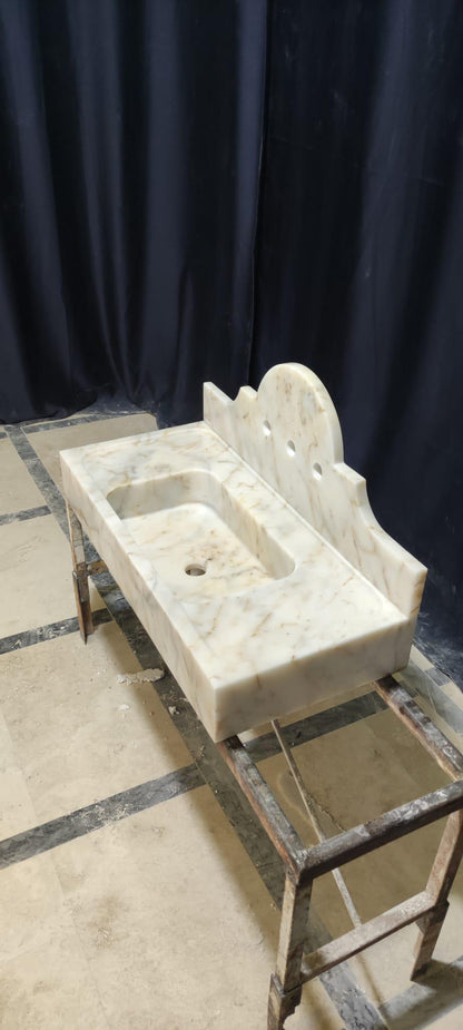 Calacatta Gold Marble Sink